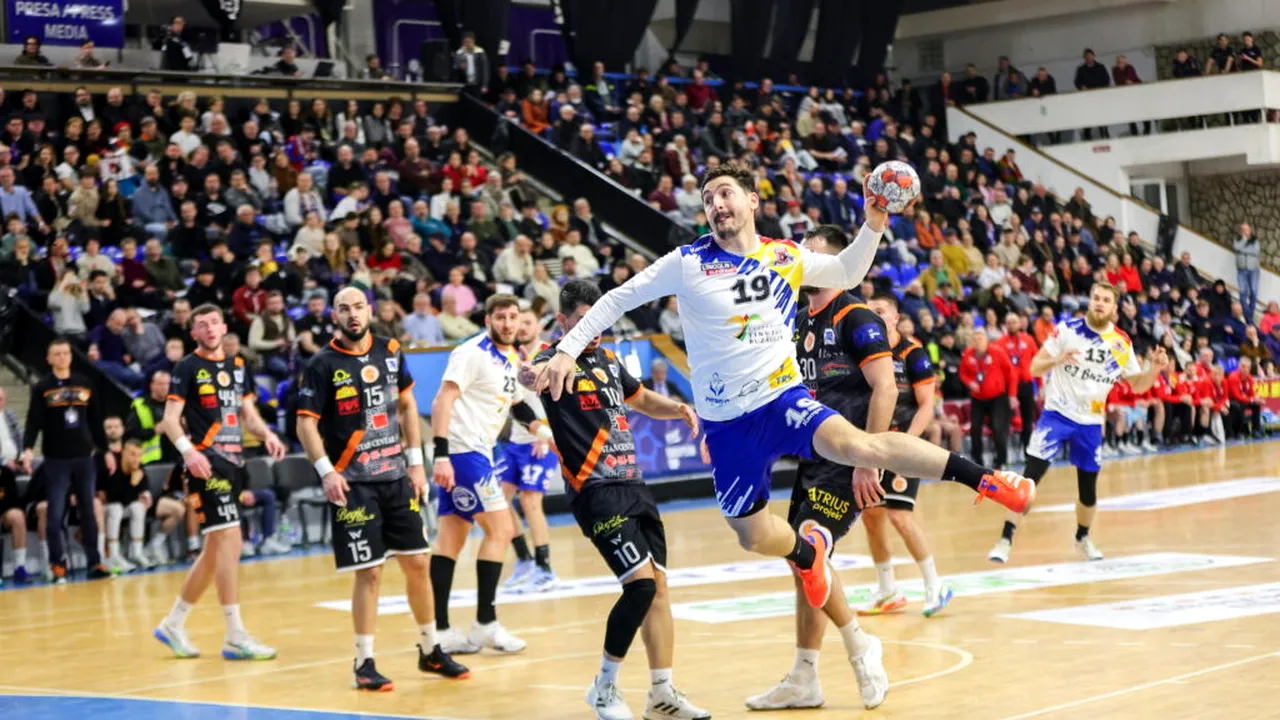 HC Buzău – Minaur Baia Mare, duel pentru podium în Liga Națională de handbal masculin