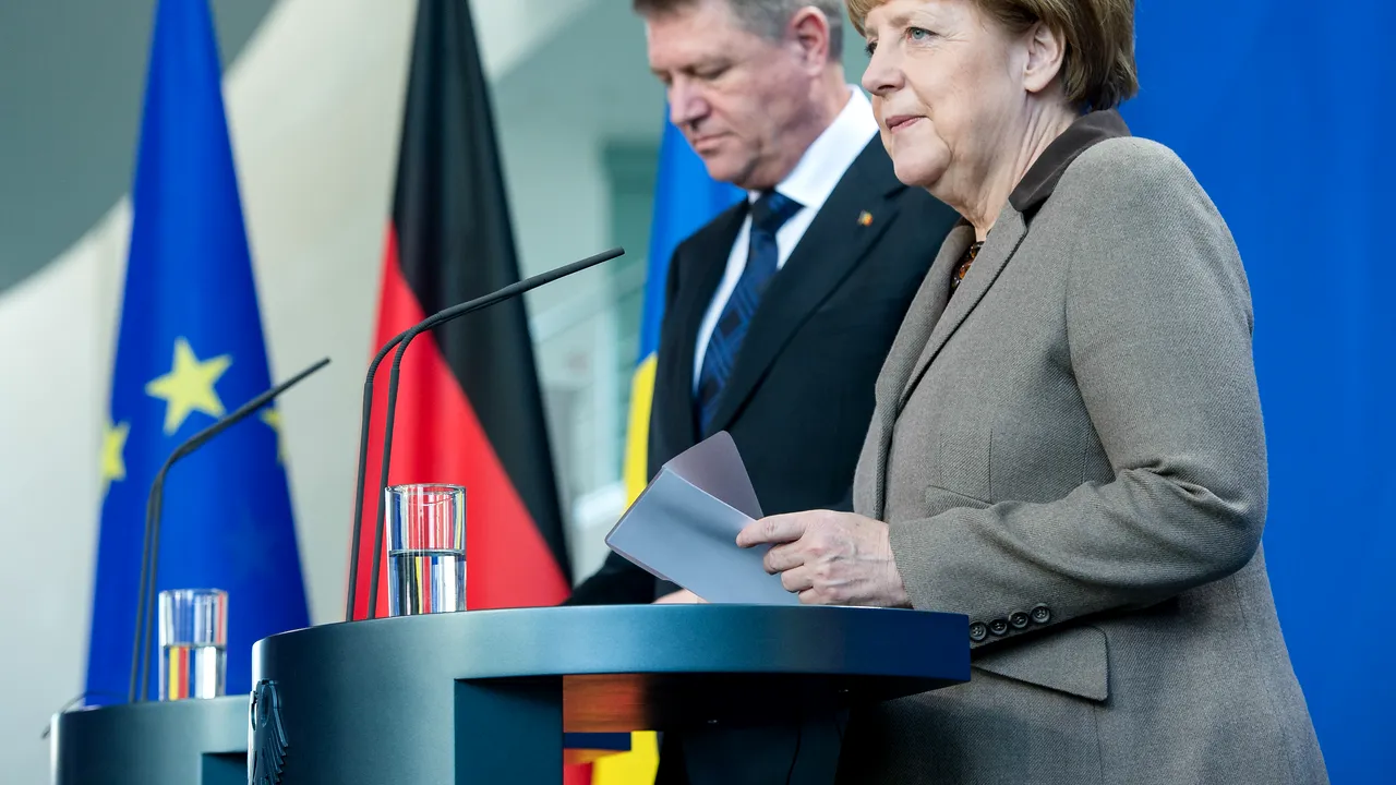 The Jerusalem Post: Angela Merkel i-a cerut lui Klaus Iohannis să BLOCHEZE planul Guvernului de mutare a ambasadei la Ierusalim