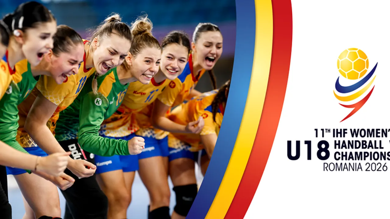 Tragerea la sorți pentru grupele Mondialului de handbal feminin U18 găzduit de România are loc în luna mai