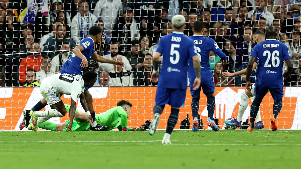 Real Madrid – Chelsea Londra 2-0. Madrilenii fac un pas mare spre semifinală