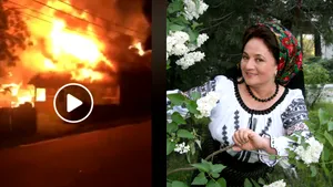 Incendiu devastator la casa părintească a cântăreţei Laura Lavric. Toate construcţiile din gospodărie, mistuite de flăcări - FOTO, VIDEO