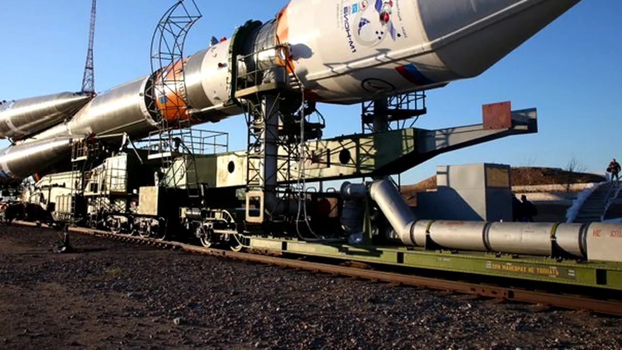 Un echipaj ruso-occidental a ajuns pe ISS la bordul unei capsule spaţiale Soyuz
