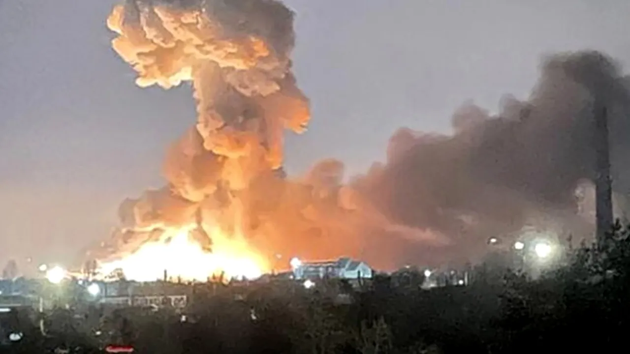 Bătălia pentru Donbas debutează cu un val de explozii de-a lungul frontului