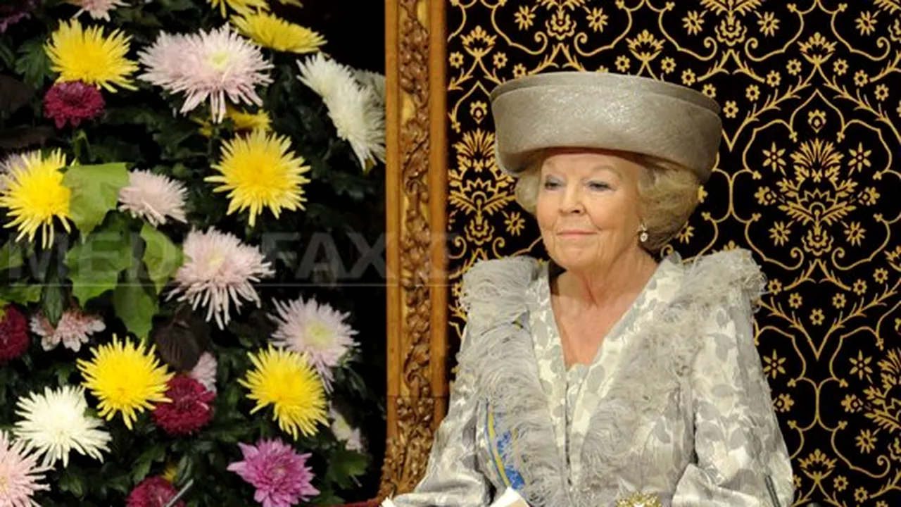Regina Beatrix a Olandei va abdica în aprilie