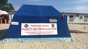 Pompierii si paramedicii SMURD vor deservi puncte de prim-ajutor înfiinţate pentru sezonul estival - GALERIE FOTO 