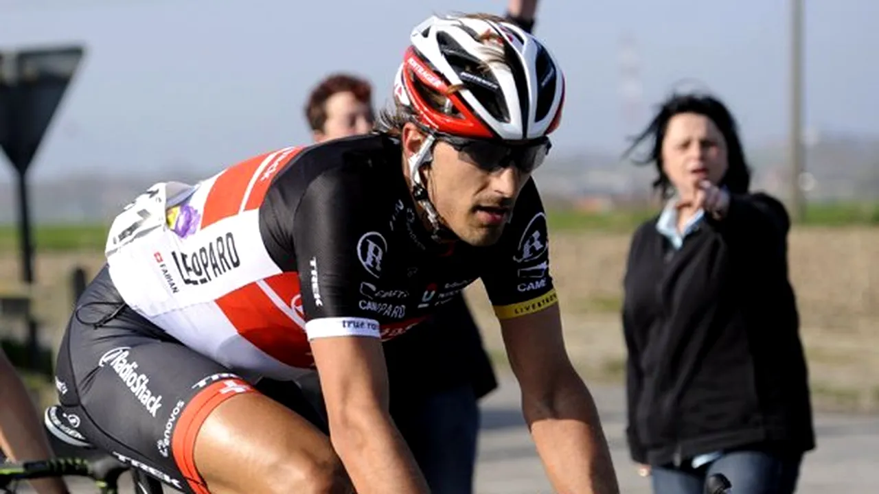 Cancellara, operat la Basel pentru o cvadruplă fractură de claviculă