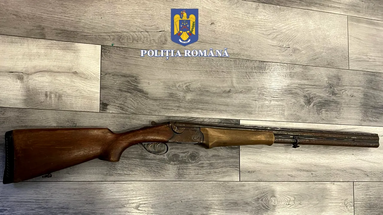 Un constănţean avea în casă, ilegal, o armă letală de vânătoare, de calibrul 12 milimetri