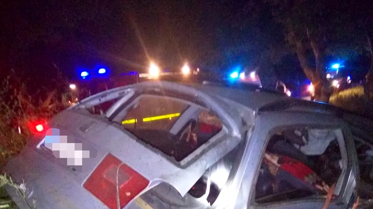 Un tânăr mort, alţi doi în stare gravă, după un accident produs de un şofer fără permis, în Tulcea