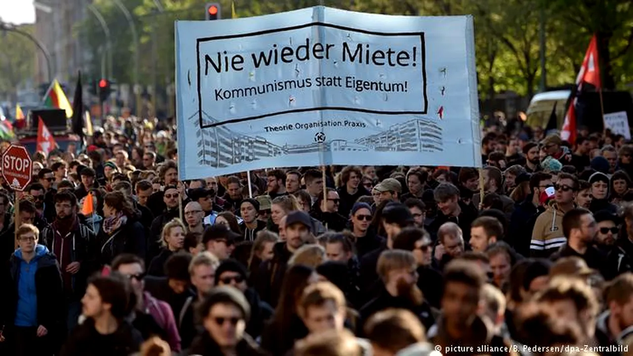 Circa 10.000 de persoane participă la un miting organizat de 1 Mai în Berlin