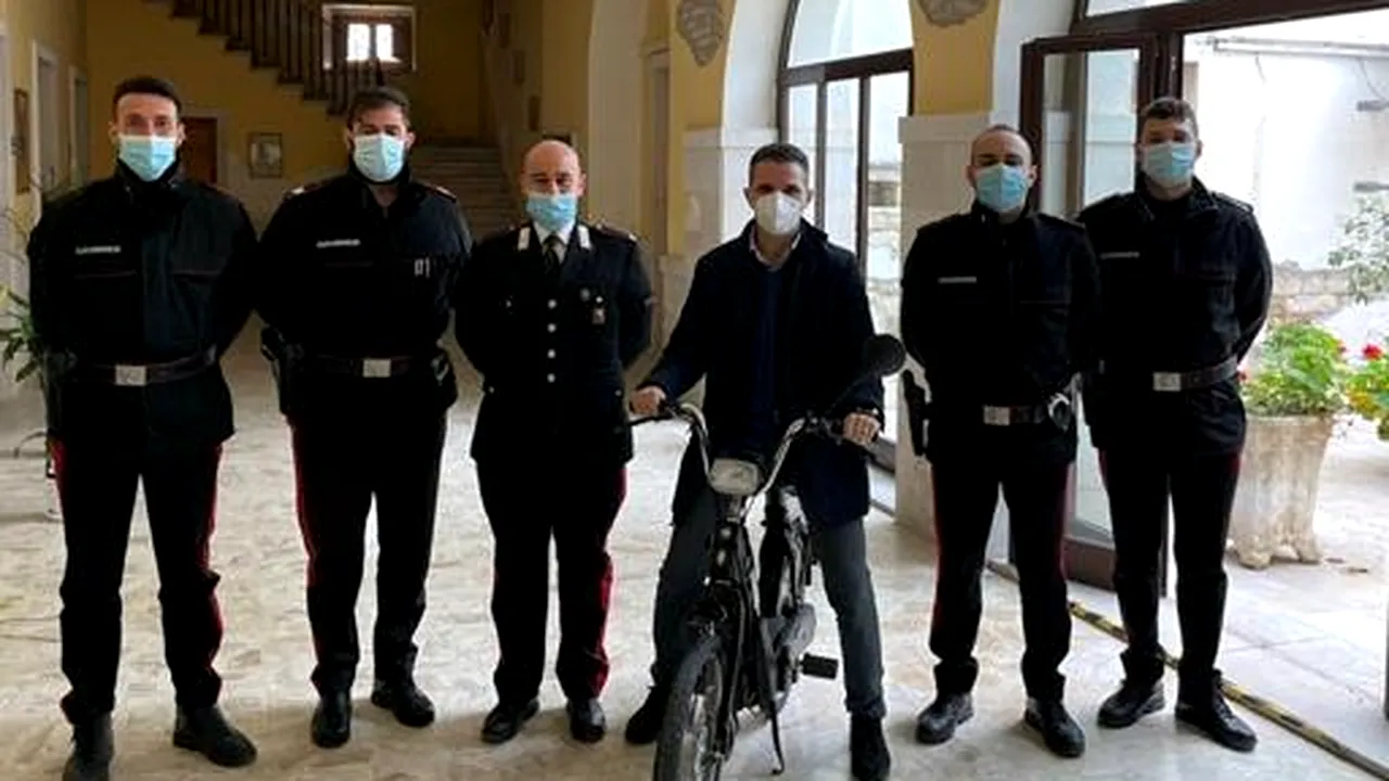 Moped furat în 1998, găsit după 23 de ani. Proprietar: este o călătorie în timp