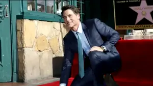 Actorul Rob Lowe a primit o stea pe Walk of Fame