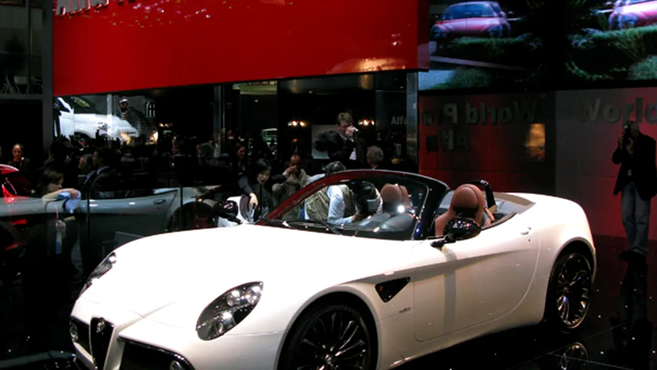 Alfa 8C Spider, supermaşina adusă de AutoItalia în România