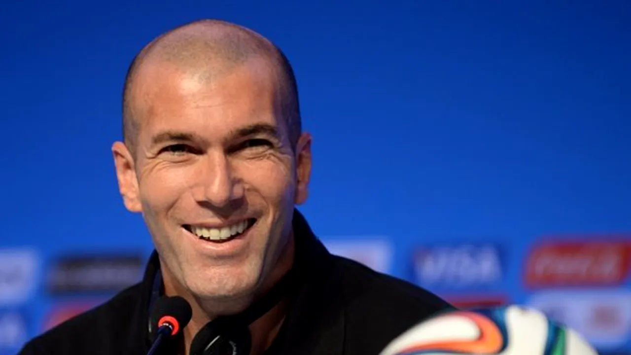 Zinedine Zidane, antrenor Real Madrid: Sunt foarte mândru să fac parte din această mare familie