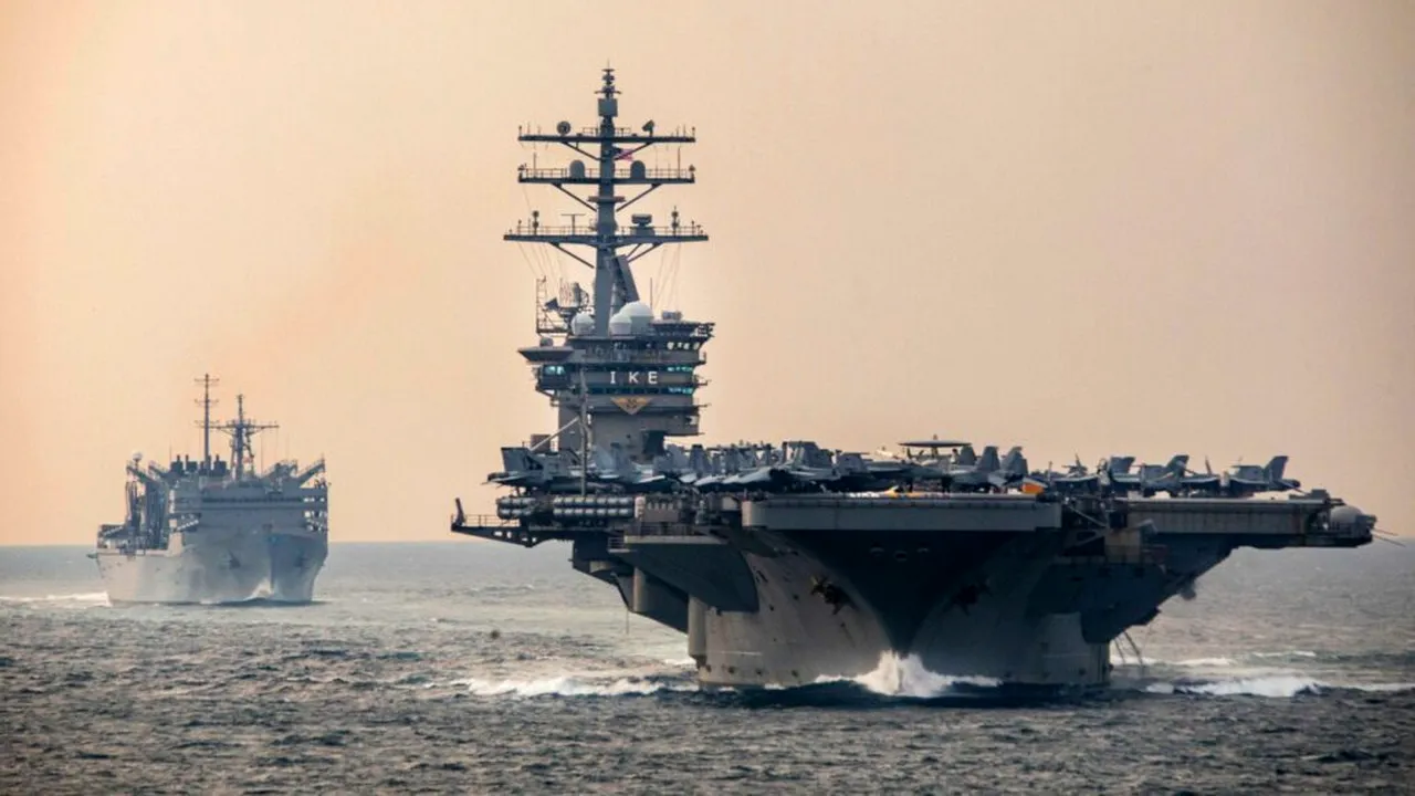 Incident pe un portavion american: doi aviatori s-au catapultat în timpul aterizării. Patru marinari, răniți