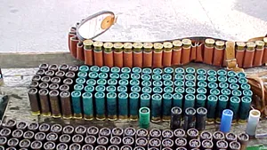 Captură de peste 2900 de cartuşe de vânătoare şi război, la Huşi