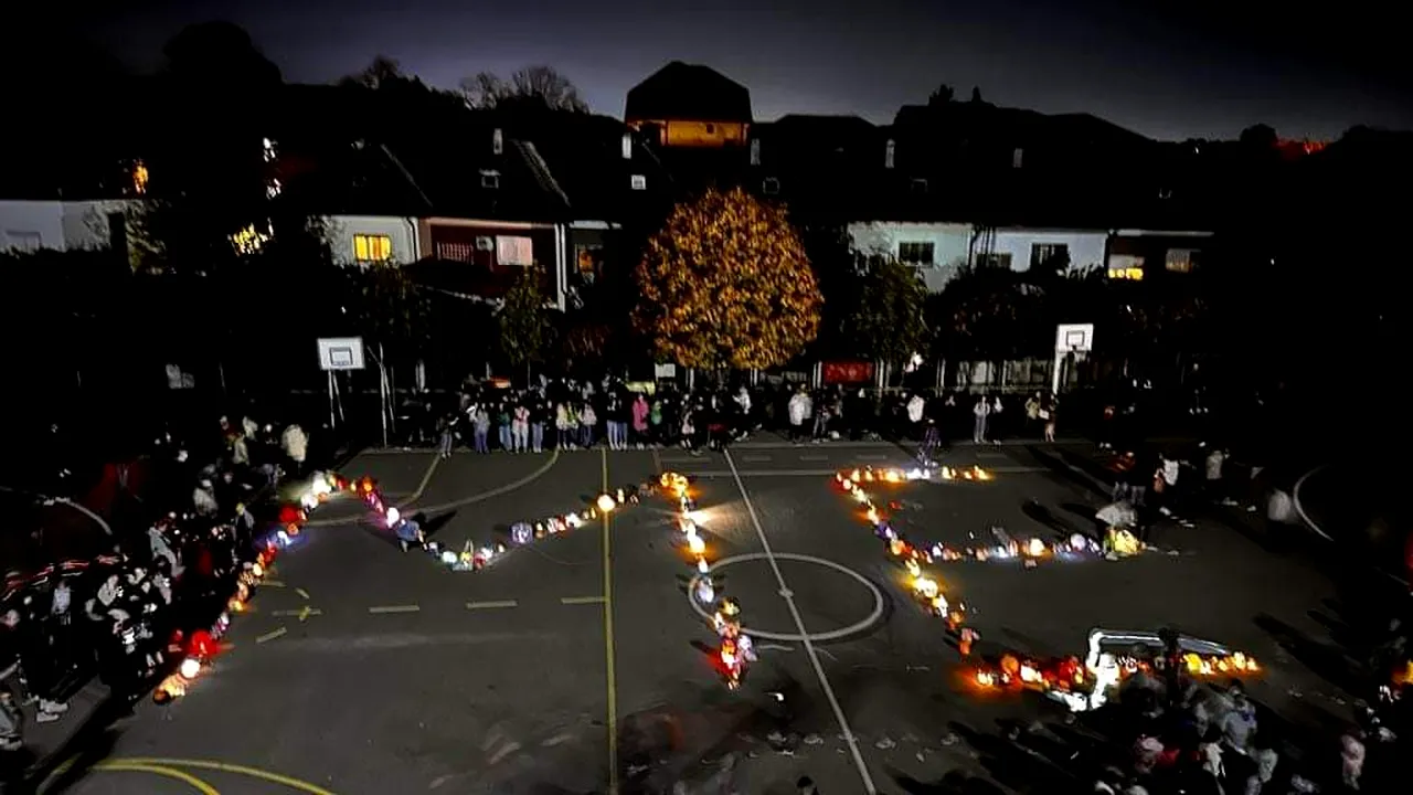 Craiova, luminată de Martinstag – Laternenfest. Ziua Sfântului Martin – Sărbătoarea lampioanelor