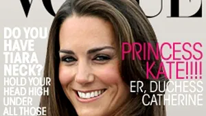 Kate Middleton a pozat pentru Vogue, marcând centenarul ediţiei britanice a revistei de modă - GALERIE FOTO