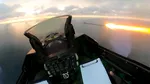 Momentul în care piloții români au neutralizat dronele pătrunse în România, surprins în imagini
