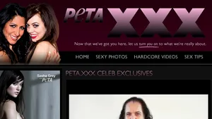 PETA a lansat un site ponografic, cu scopul de a apăra drepturile animalelor