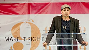 Brad Pitt vrea să construiască 150 de locuinţe pentru sinistraţii din New Orleans