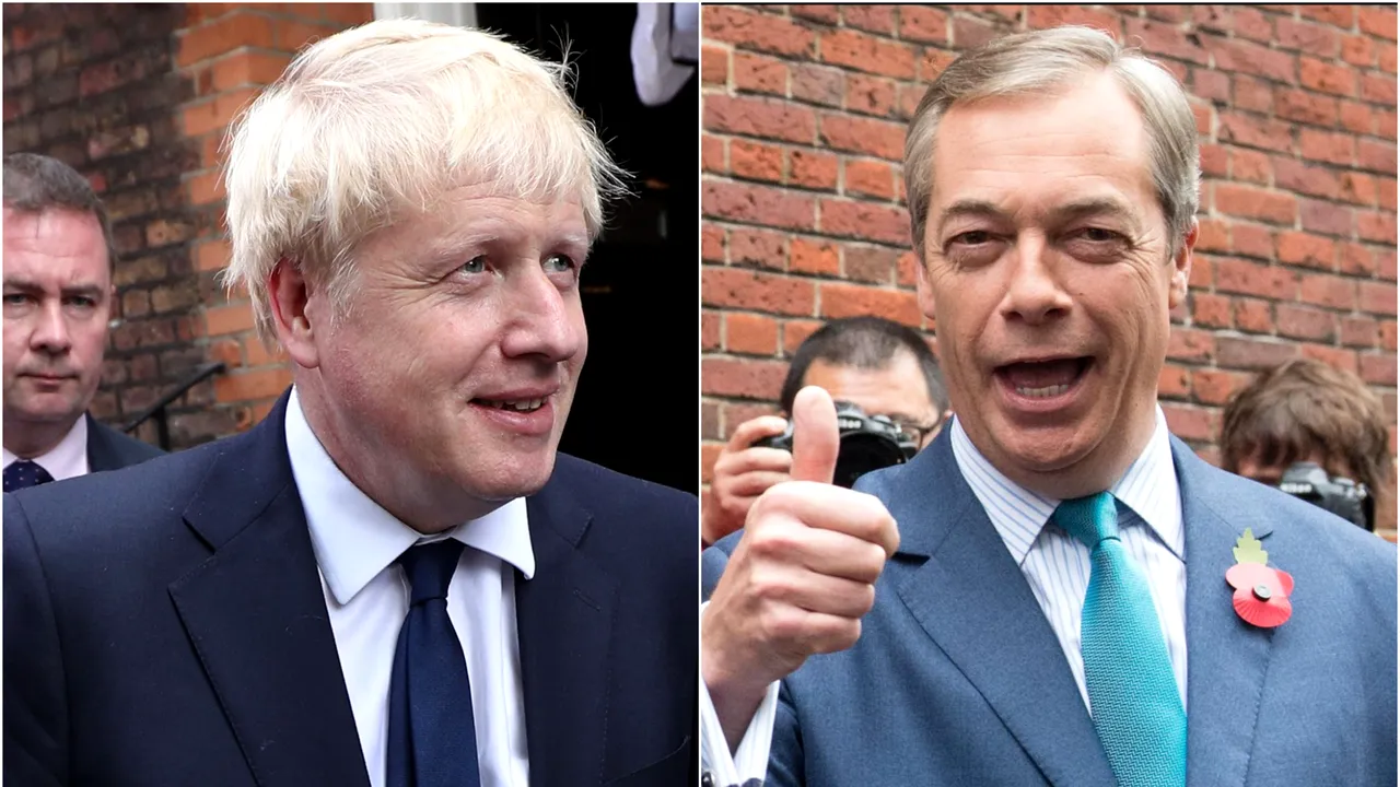 Donald Trump se implică din nou în politica britanică: „Ceea ce aş vrea este ca Nigel şi Boris să se alieze”
