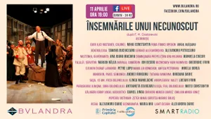 LIVE-VIDEO: 'Însemnările Unui Necunoscut', spectacol de teatru gratuit la tine acasă pe www.smartradio.ro