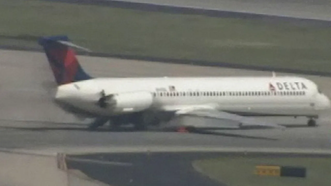 Incendiu la bordul unui avion, în momentul aterizării la Atlanta