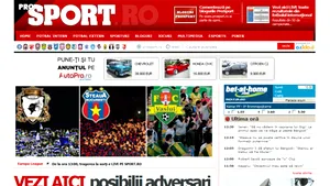 Ediţia de duminică a ProSport va apărea exclusiv online