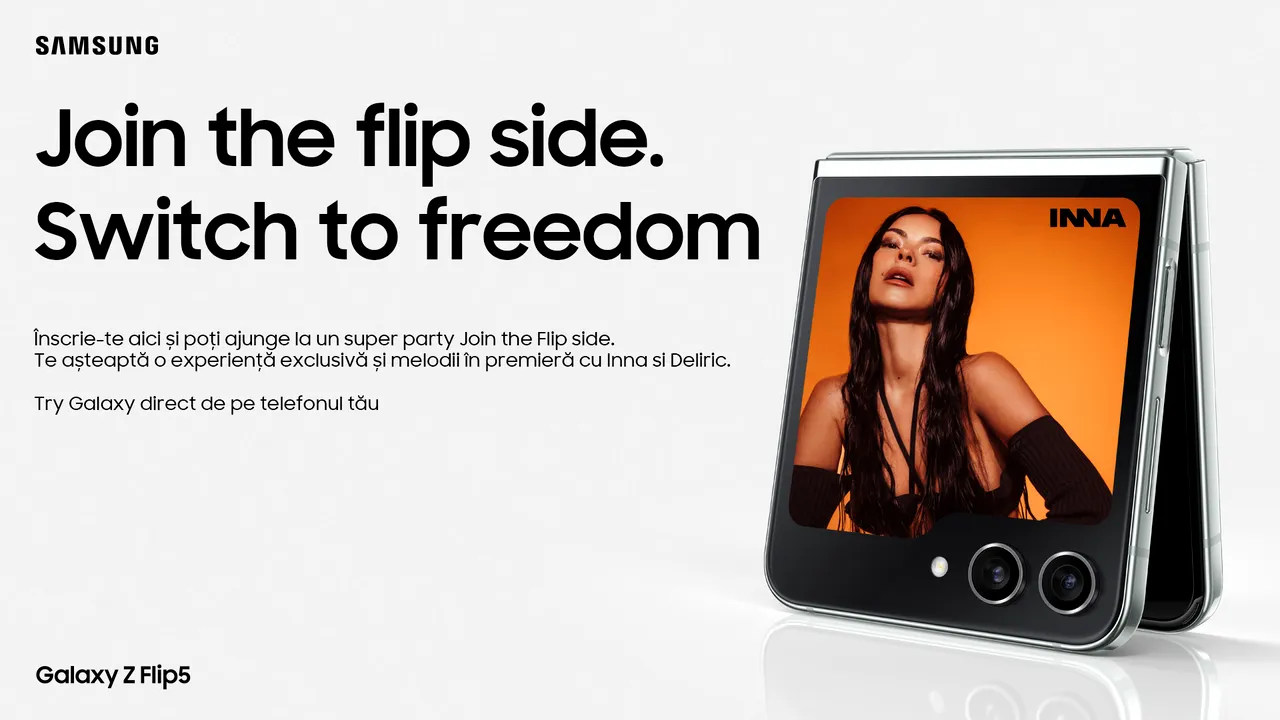 “Join The Flip Side. Switch to Freedom”