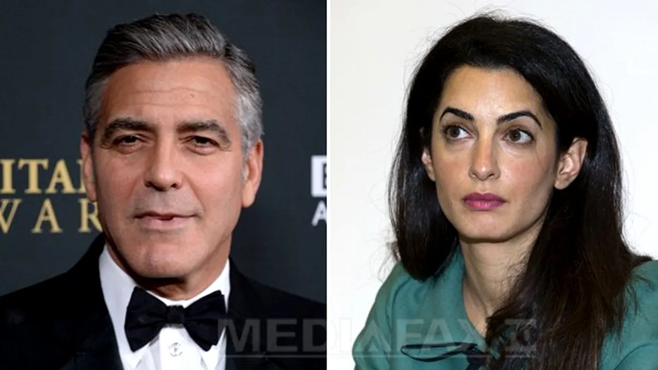 George Clooney: Tabloidul Daily Mail a pus în pericol viaţa logodnicei mele