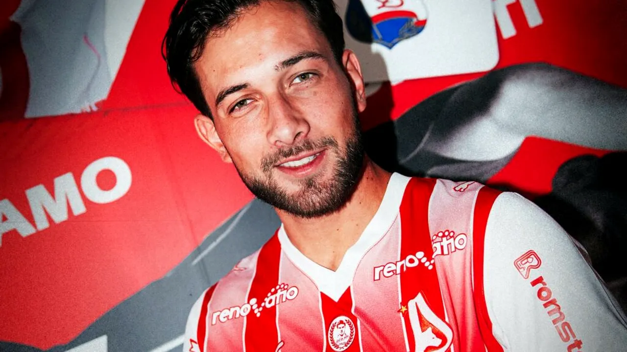Dinamo l-a prezentat pe Dean Zandbergen: „Abia aștept să joc pentru cel mai mare club din România”