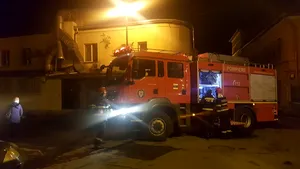 Pensiune din Sibiu, evacuată în urma unui incendiu 