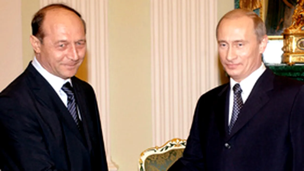 Băsescu, invitat de Putin în Rusia