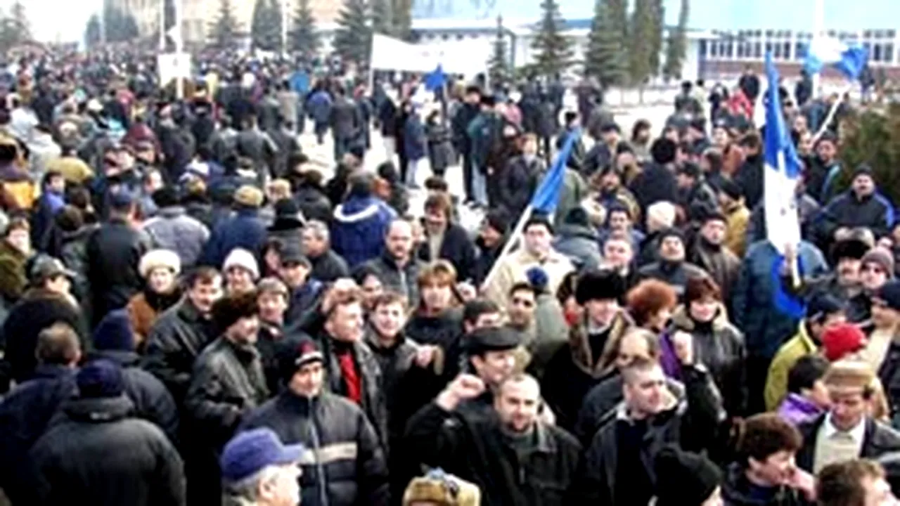 Proteste la Dacia Pitesti