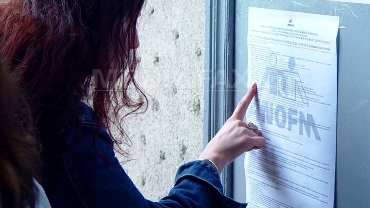 Peste 8.100 de posturi vacante în perioada 5-11 august