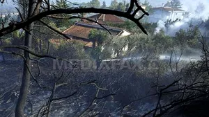 Grecia: Trei sate, evacuate după un incendiu declanşat pe insula Chios