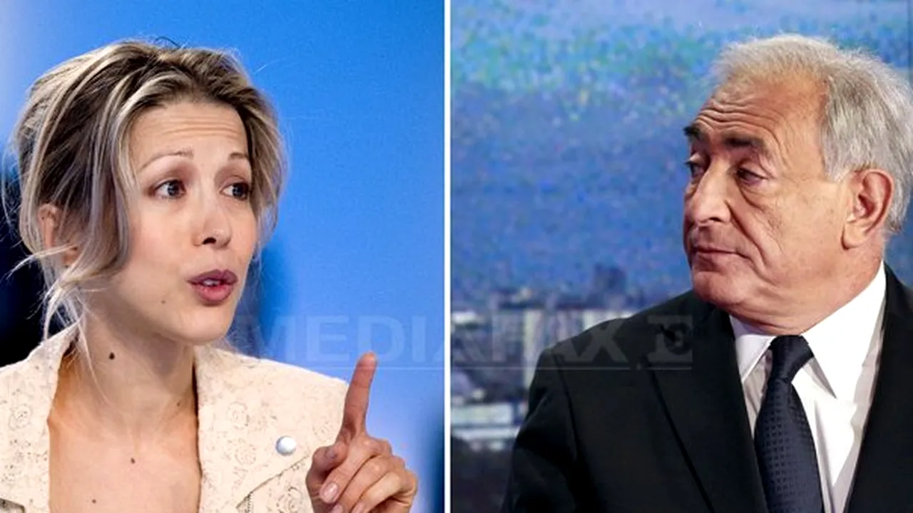 Dominique Strauss-Kahn, faţă în faţă cu jurnalista care îl acuză de agresiune sexuală