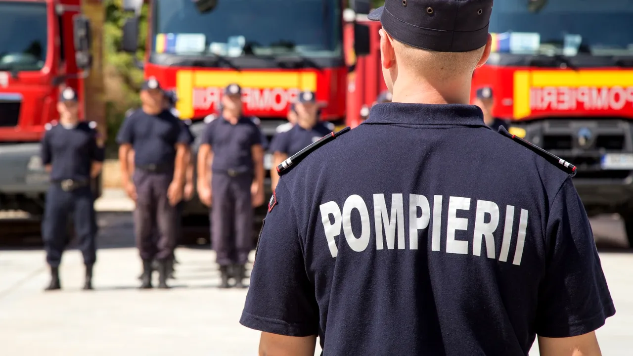 Al doilea contingent format din 40 de pompieri români a pornit sâmbătă spre Franţa