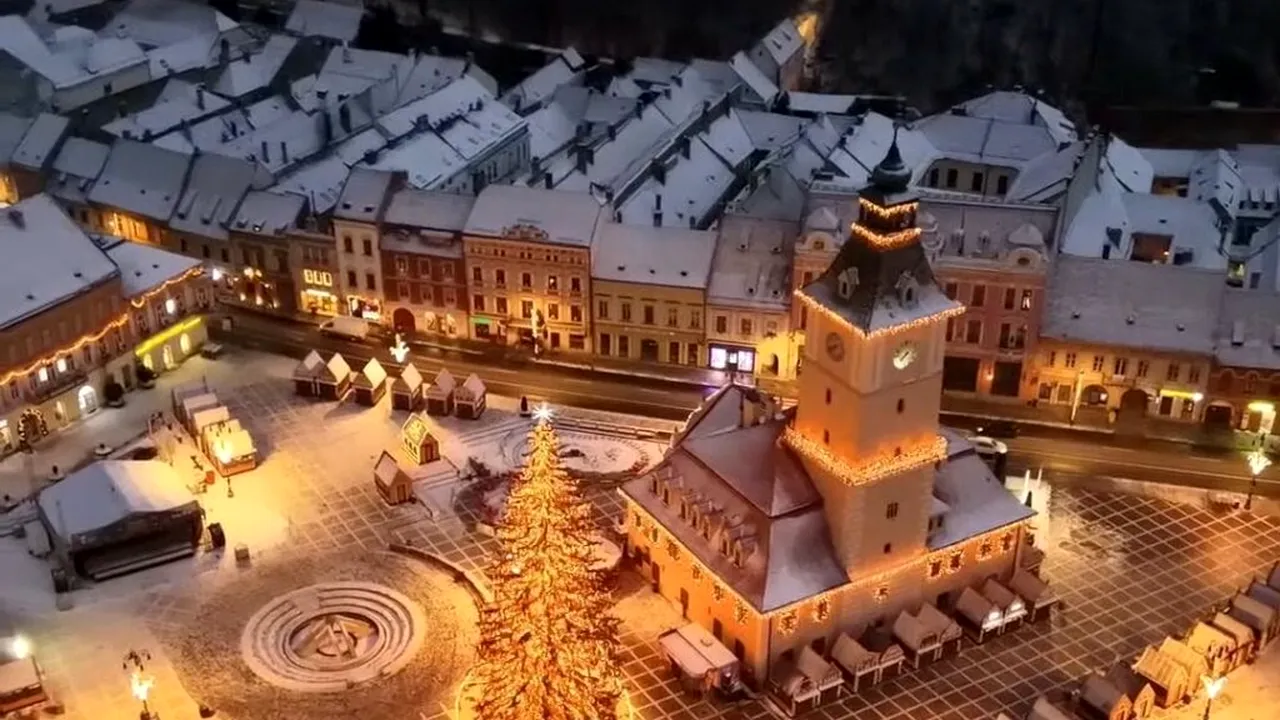 Brașovul dă startul sărbătorilor mai devreme. Târgul de Crăciun se deschide înaintea aprinderii luminițelor