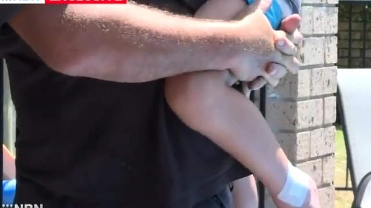 Un băieţel a supravieţuit după ce a fost strivit de un piton de lungimea unei maşini 