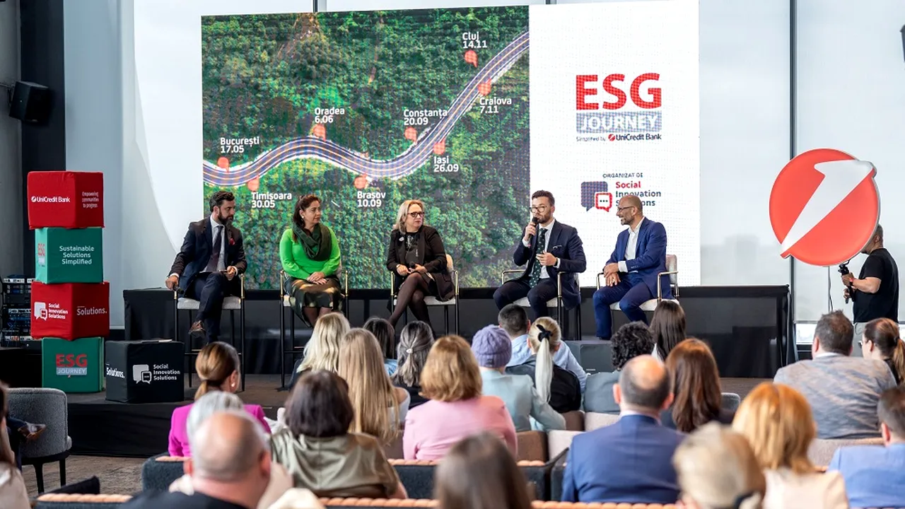 UniCredit Bank şi Social Innovation Solutions continuă seria de evenimente ESG Journey