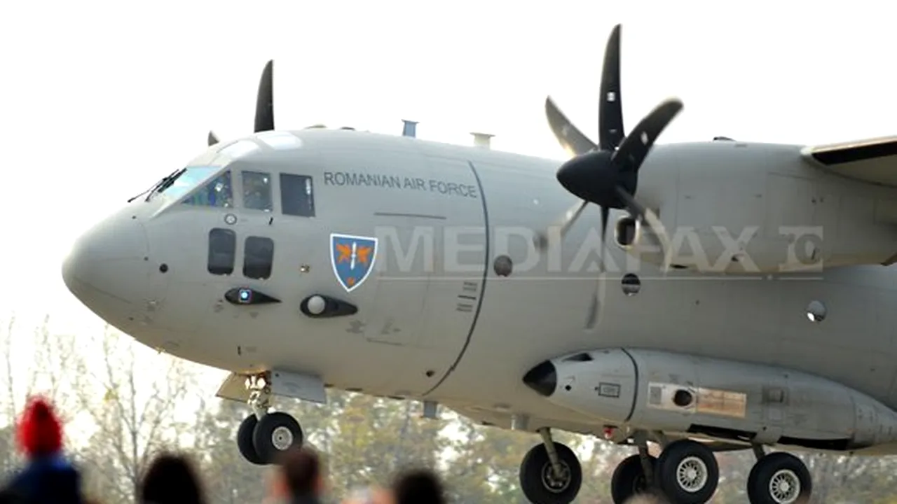 MAE: Au fost obţinute aprobările necesare pentru zborul militar către Alger. Aeronava a decolat