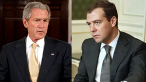 Bush se va întâlni şi cu Dmitri Medvedev în cursul vizitei la Soci