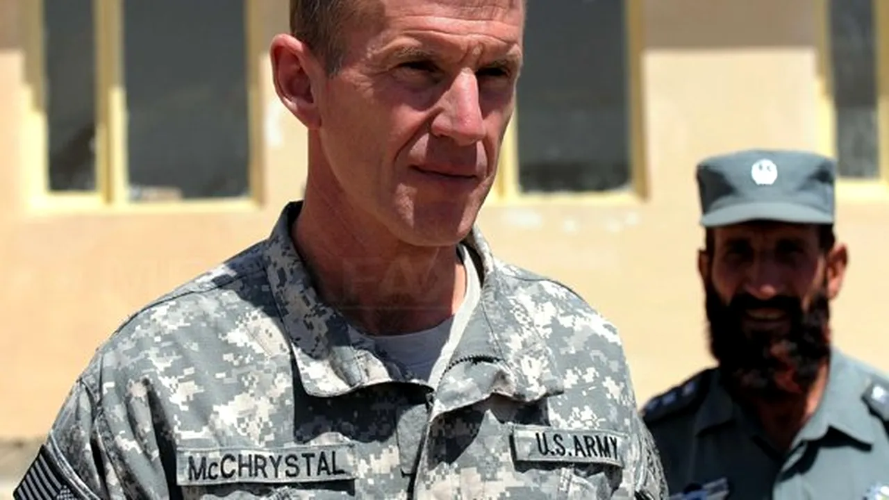 Disensiunile dintre generalul Stanley McChrystal şi Casa Albă pun în dificultate NATO - VIDEO