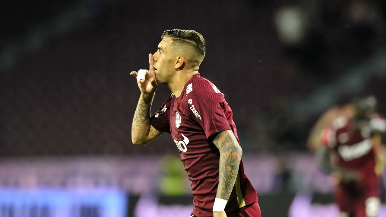 CFR Cluj a reziliat de comun acord contractul cu atacantul Jefté Betancor