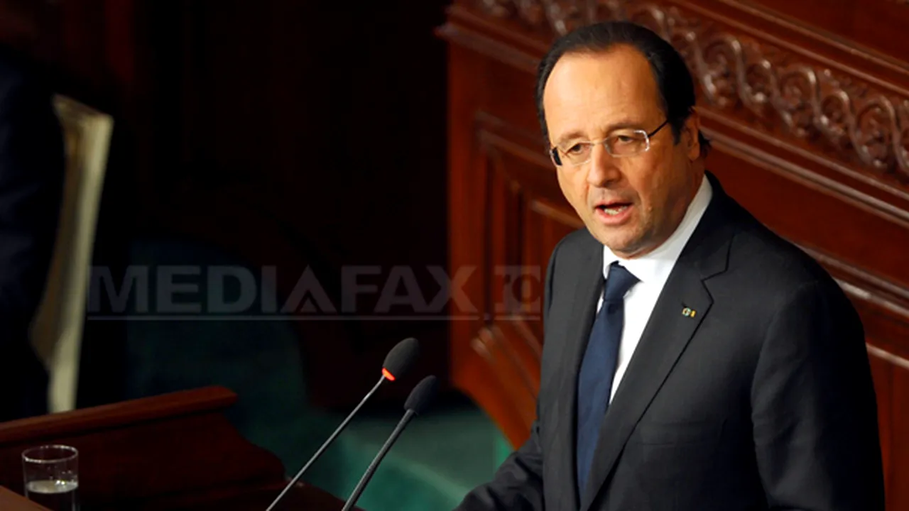 Preşedintele francez Francois Hollande vine în România în perioada 12 – 13 septembrie