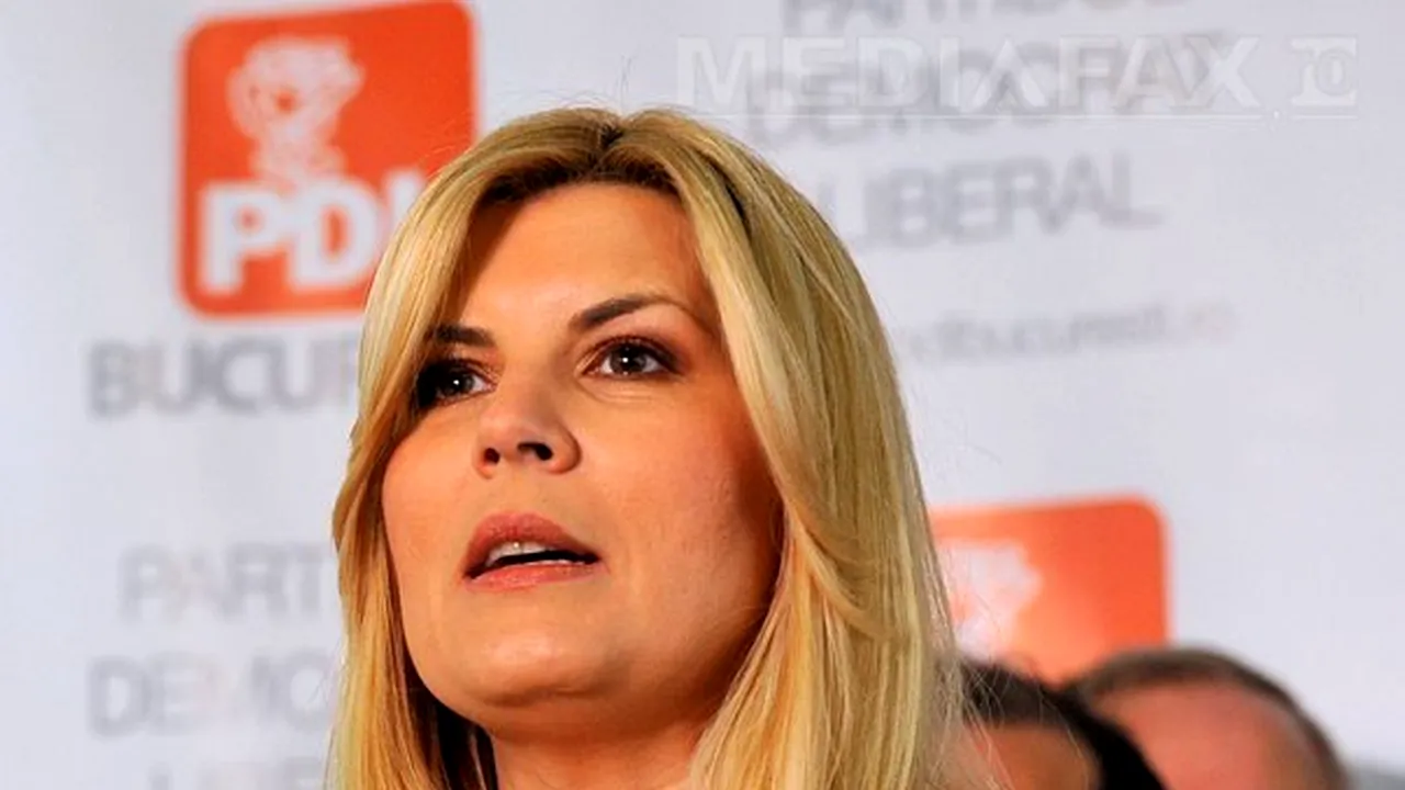 Elena Udrea a DEMISIONAT din PDL. Tomac: 