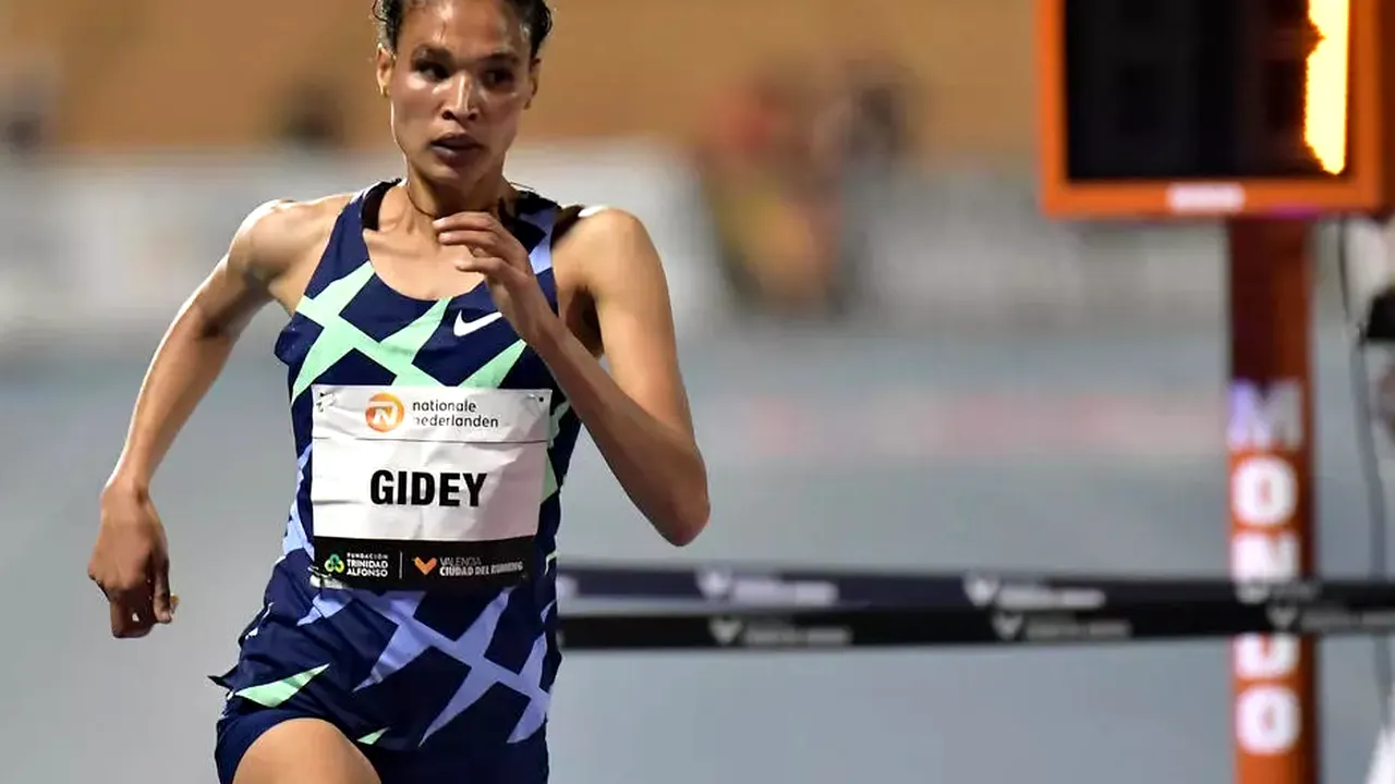 Etiopianca Letesenbet Gidey a bătut recordul mondial în proba de 10.000 de metri