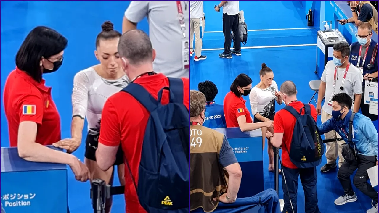 Larisa Iordache se retrage din finala olimpică de la bârnă