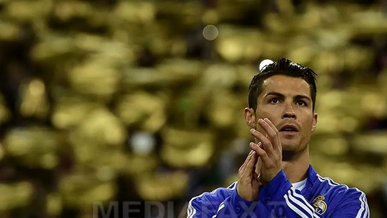 Ronaldo, ovaţionat pe Santiago Bernabeu pentru câştigarea Balonului de Aur - FOTO